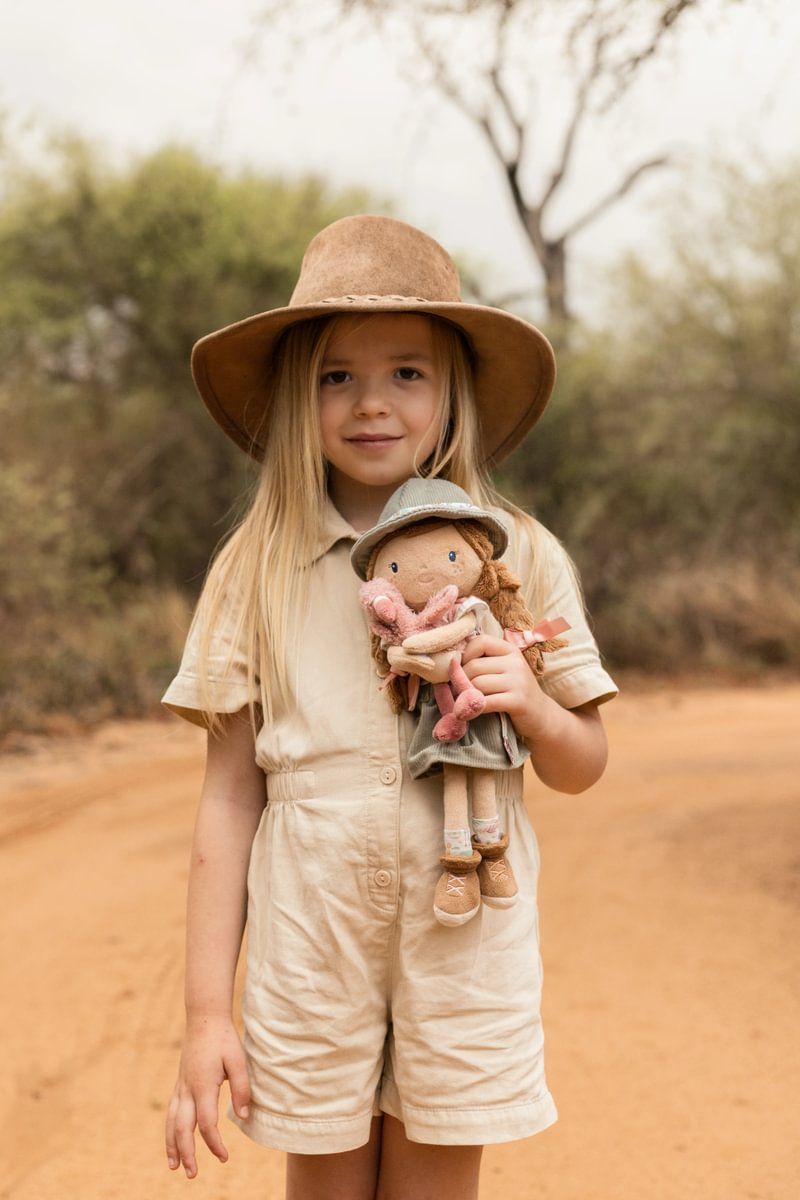 Kuschelpuppe Ranger Rosa Safari Friends - Little Dutch