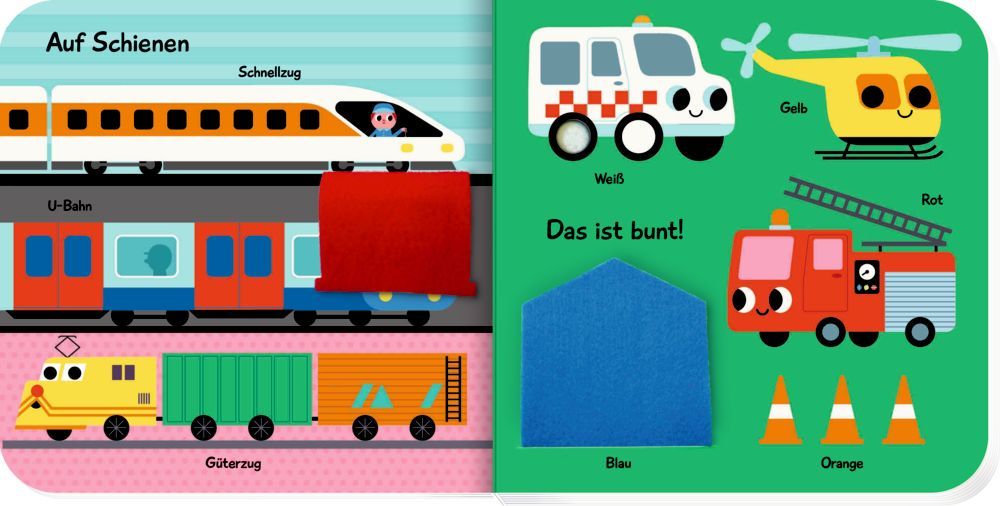 Mein großes Wörterbuch: Fahrzeuge (Fühlen&begreifen)