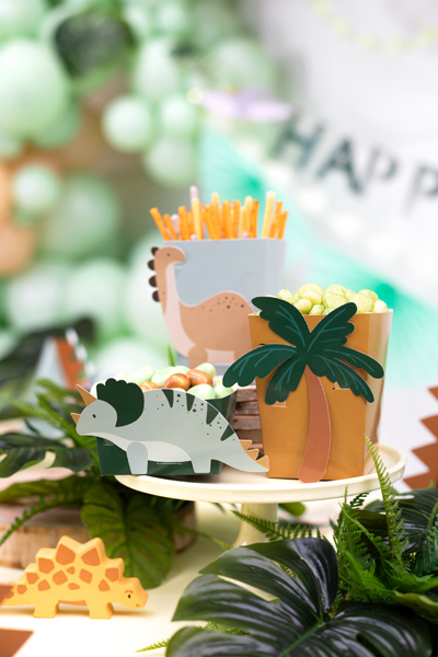Snackboxen Dinosaurier (6 Stk.) - Party Deco