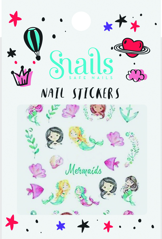 Snails Nagelsticker Meerjungfrau