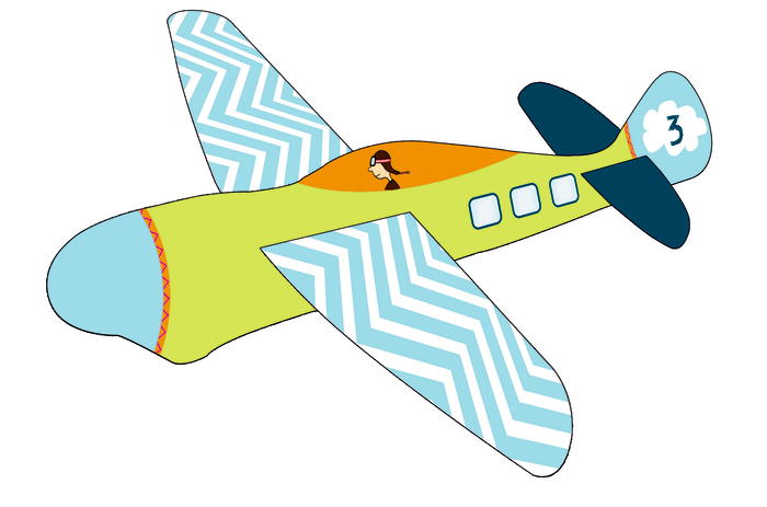 Die Spiegelburg Bunte Geschenke: Styroporflieger Flotter Flieger (1 Stück)