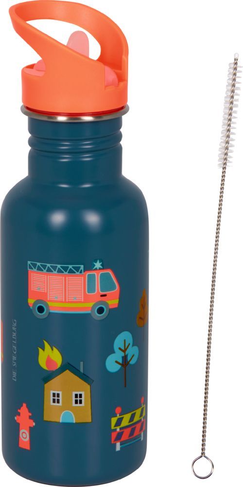 Edelstahlflasche (ca. 0,5 l) Feuerwehr - Wenn ich mal groß bin