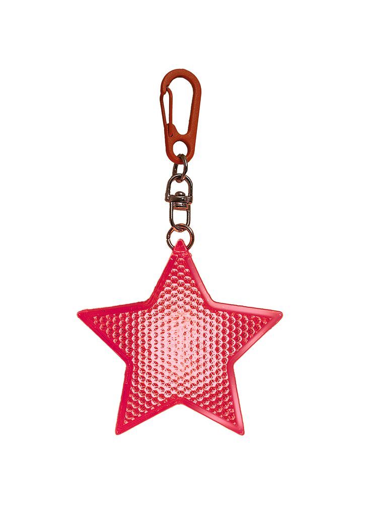 Leuchtender LED-Stern mit Karabiner (verschiedene Designs, 1 Stück)