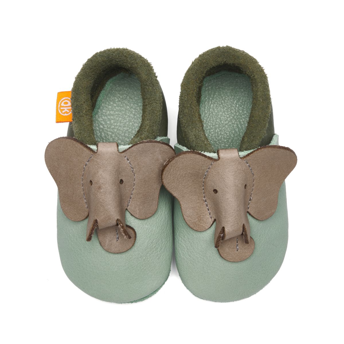 Orangenkinder Elefant 3D mint Gr. 20-21