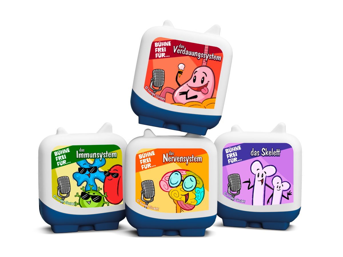 Pocket Tonie: Bühne frei für ...  4er Set - Tonies 5+