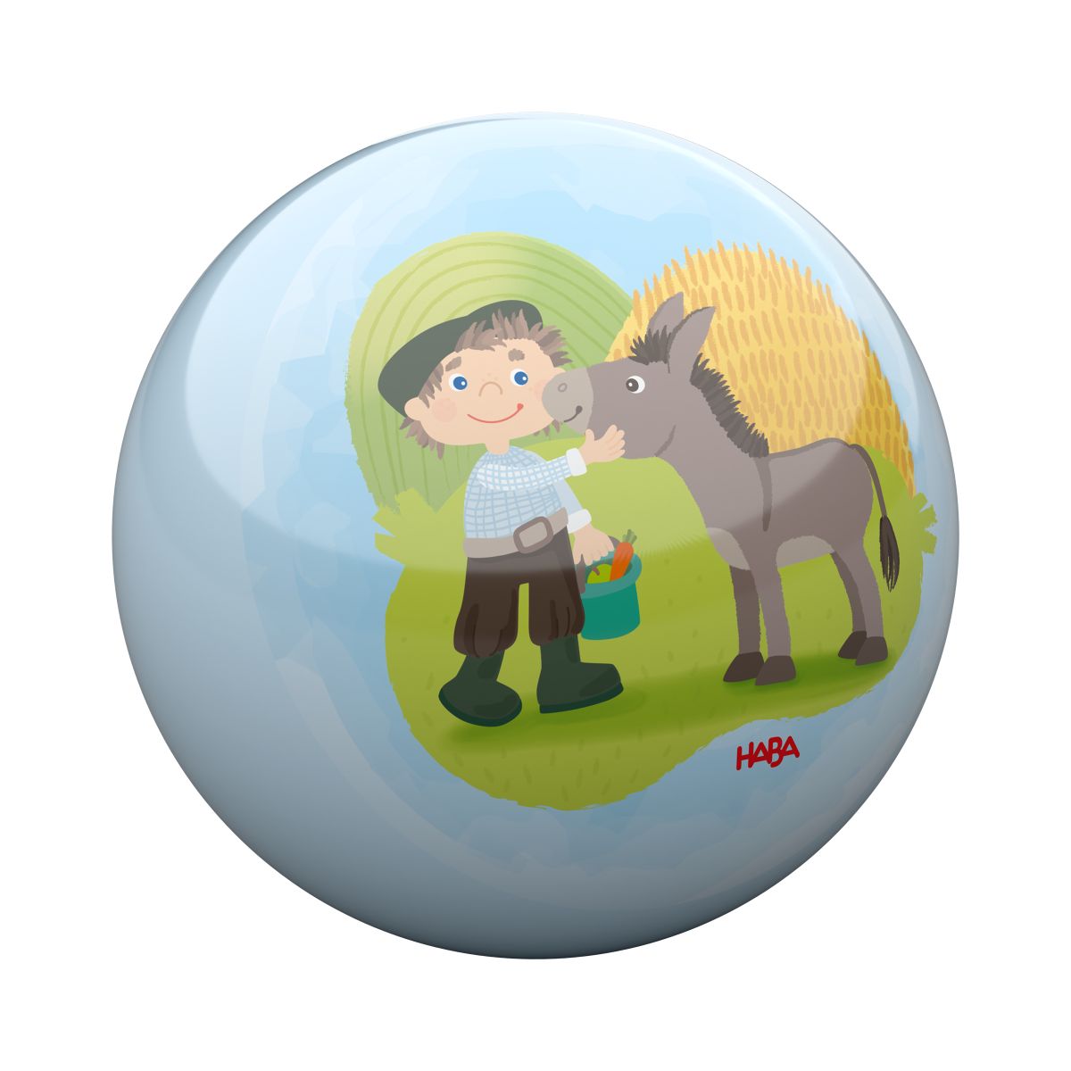 HABA Spielball Bauernhof 14cm