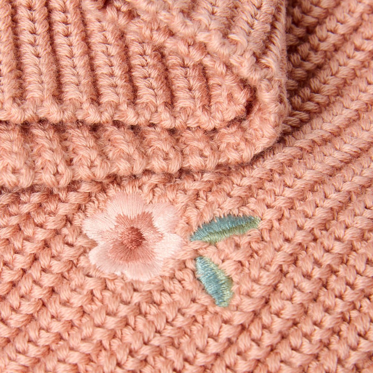 Gestrickter Schal Dunkelpink- Little Dutch