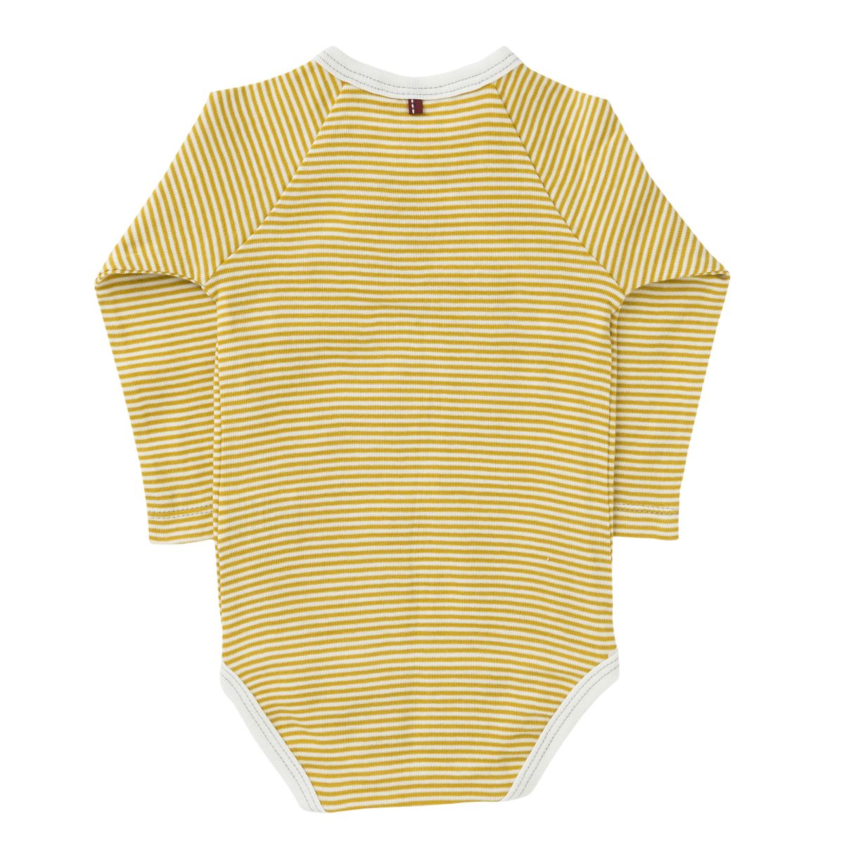Wickelbody langarm senfgelb - 50-56