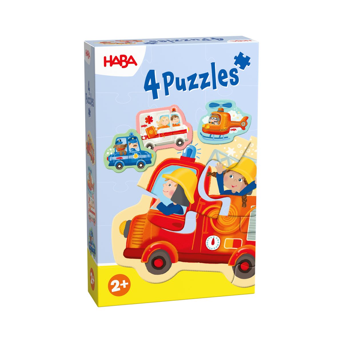 HABA 4 Erste Puzzles - Einsatzfahrzeuge