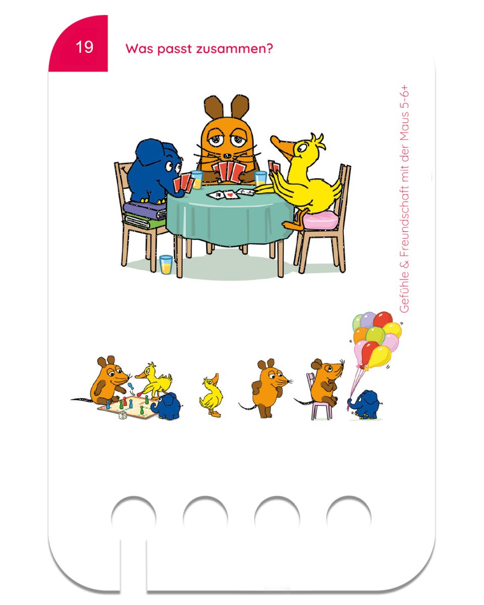 Freundschaft und Gefühle mit der Maus 5-6 - Kölner Lernspielverlag