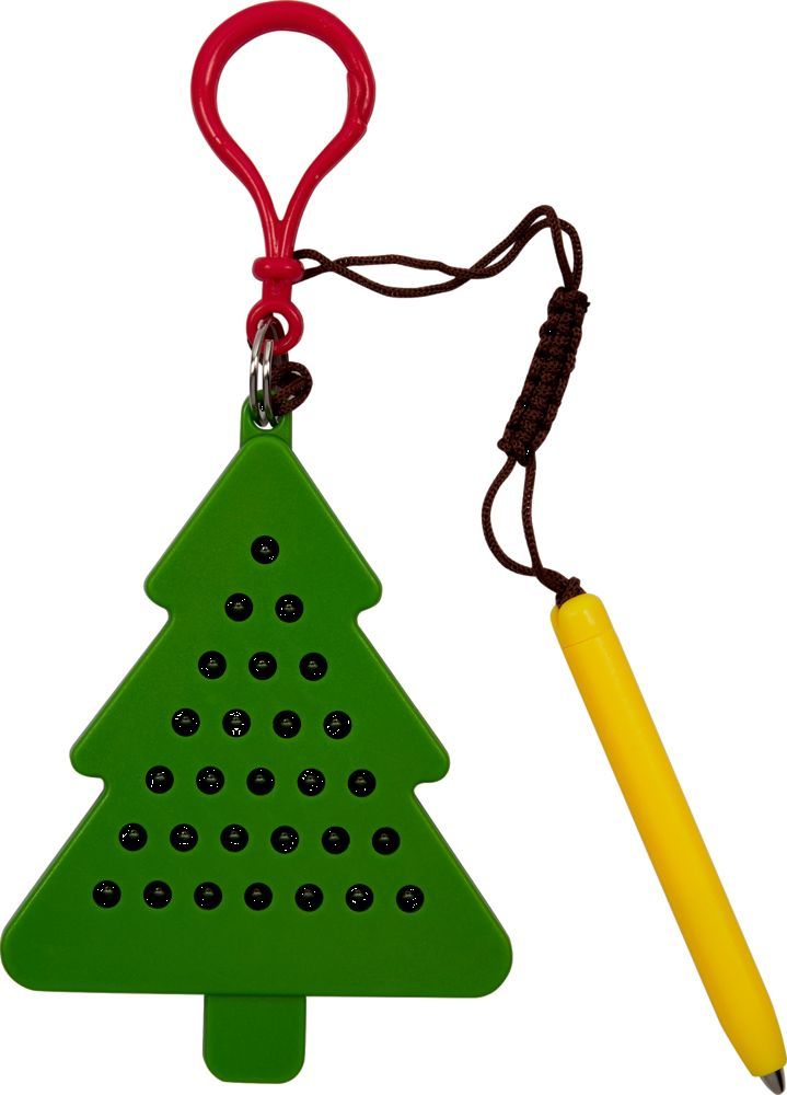 Mini-Magnet-Zeichentafel Tanne - Fröhliche Weihnachten (verschiedene Designs, 1 Stück)
