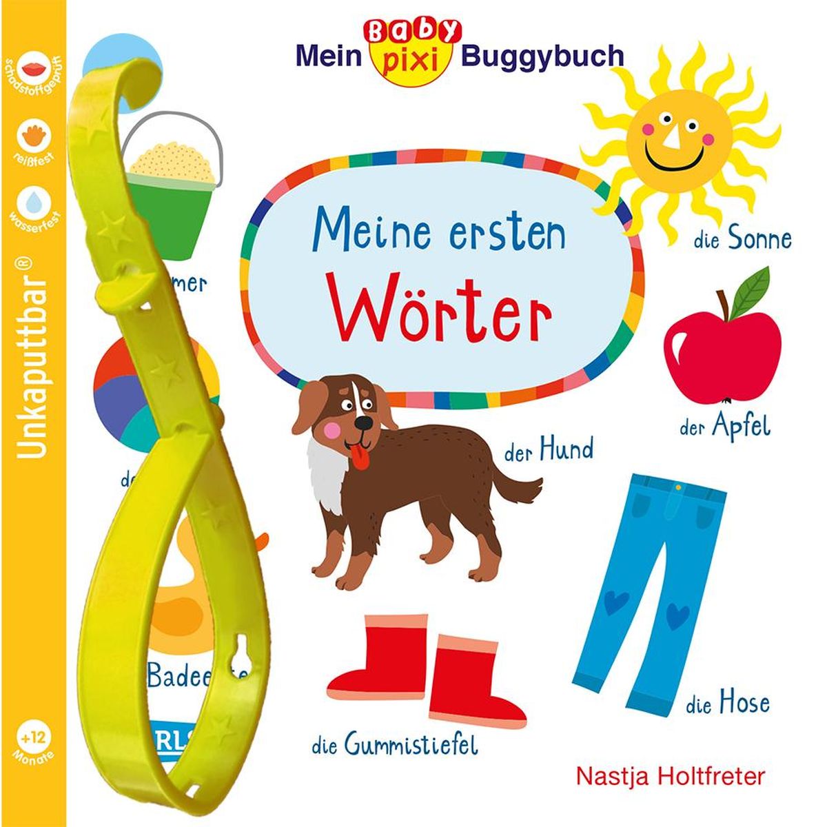 Mein Baby Pixi Buggybuch: Meine ersten Wörter (Band 98) 12M+