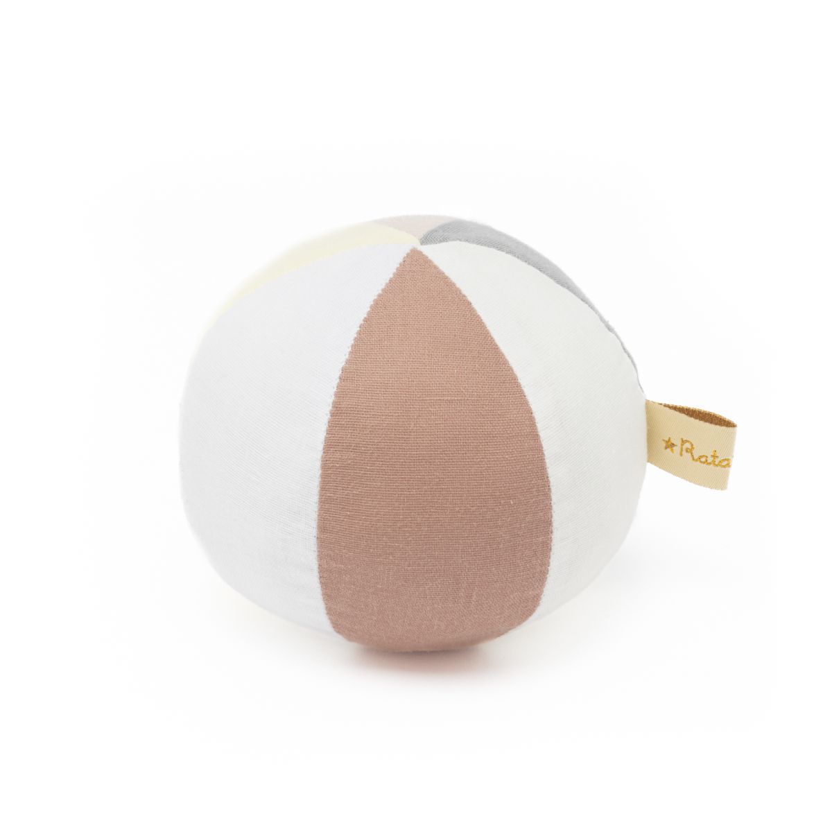 Baby-Stoffball multicolored rosé  - Ratatam