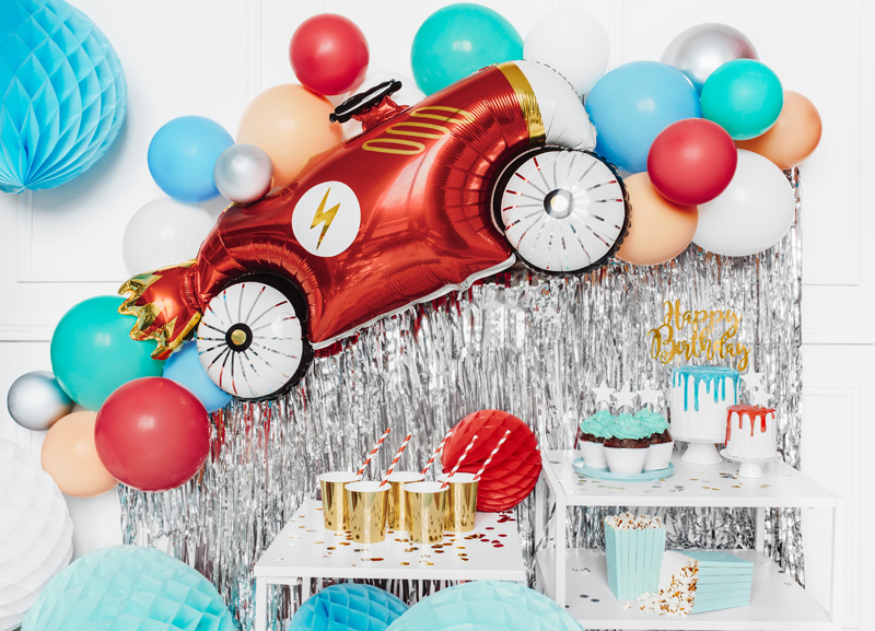 Folienballon Auto, 111x63 cm - Party Deco