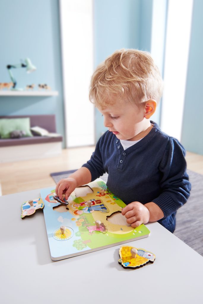 HABA Greifpuzzle Auf dem Bauernhof