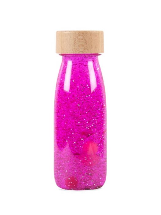 Sensorikflasche "Float" Pink - Petit Boum