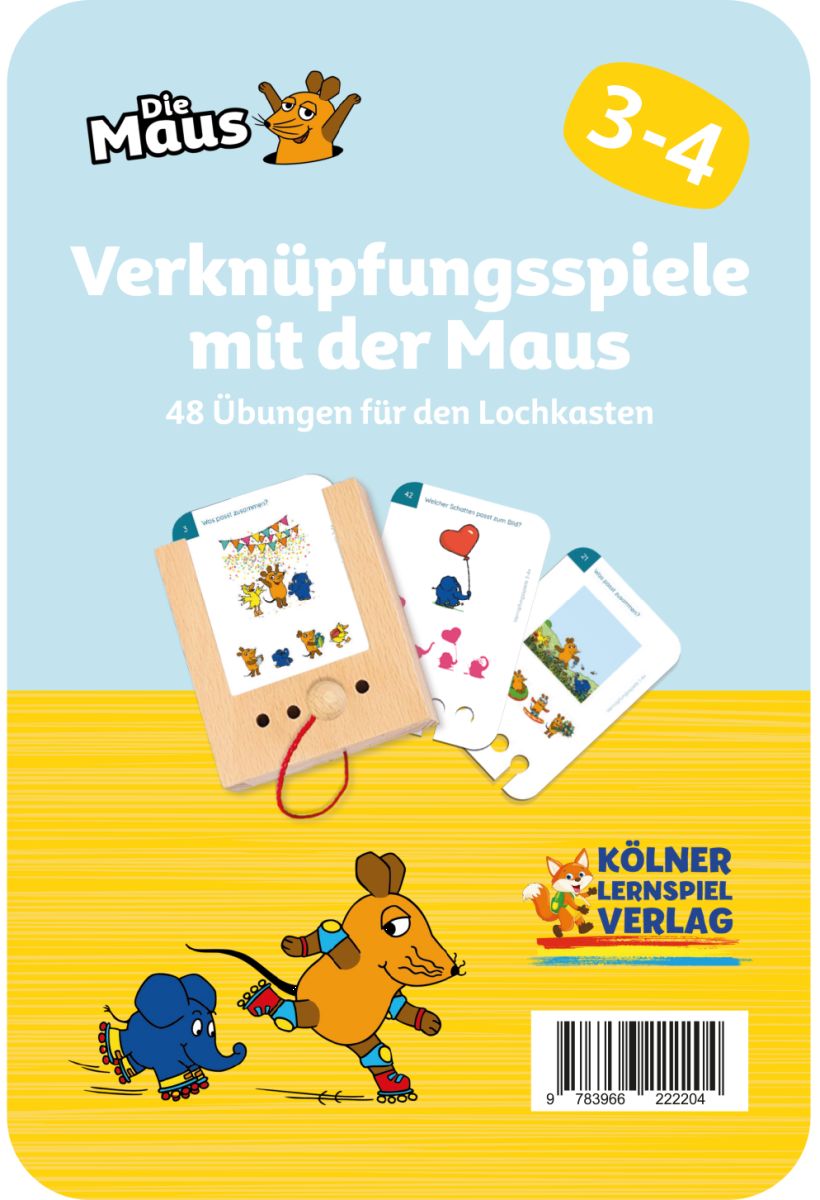 Verknüpfungsspiele mit der Maus 3-4 - Kölner Lernspielverlag