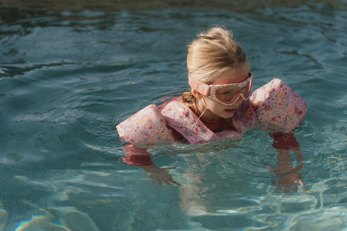Taucherbrille - Rosa - Dreamy Mermaid - Little Dutch