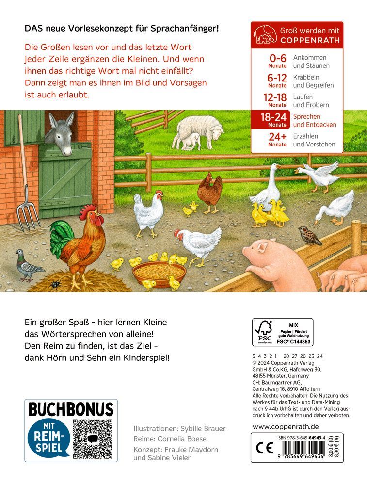 Bilder suchen - Wörter finden: Bei den Tieren (BuchBONUS) +18M