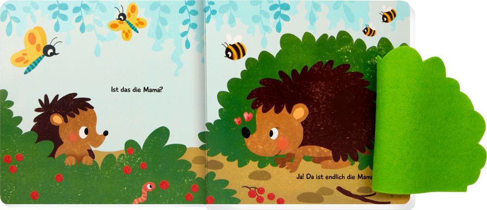 Wo ist Mama, kleiner Igel? (Fühlen&begreifen) 12M+