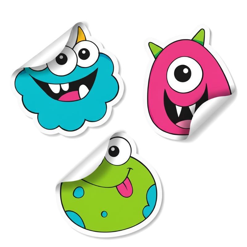 Monster-Glibber-Slime (verschiedene Designs, 1 Stück)