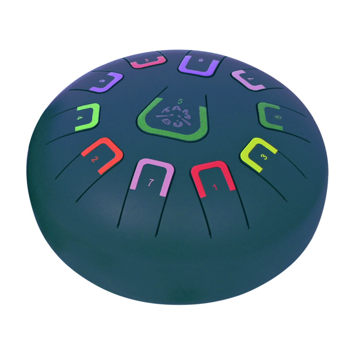 Tambu Zungentrommel 20cm - Deep Space (anthrazit)