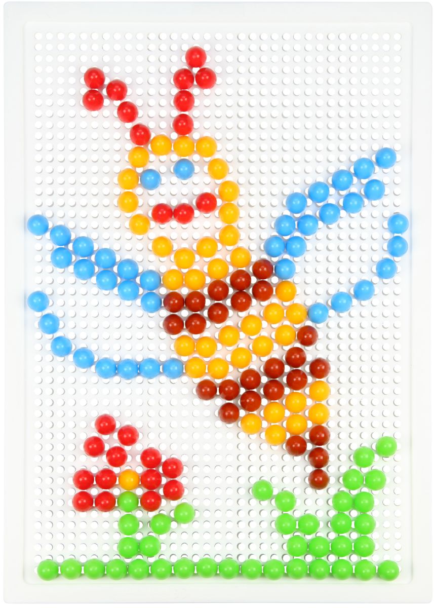 LENA Mosaik Set color 10mm (200 Stecker)