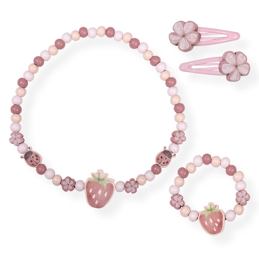 Schmuckset Erdbeere - Little Dutch