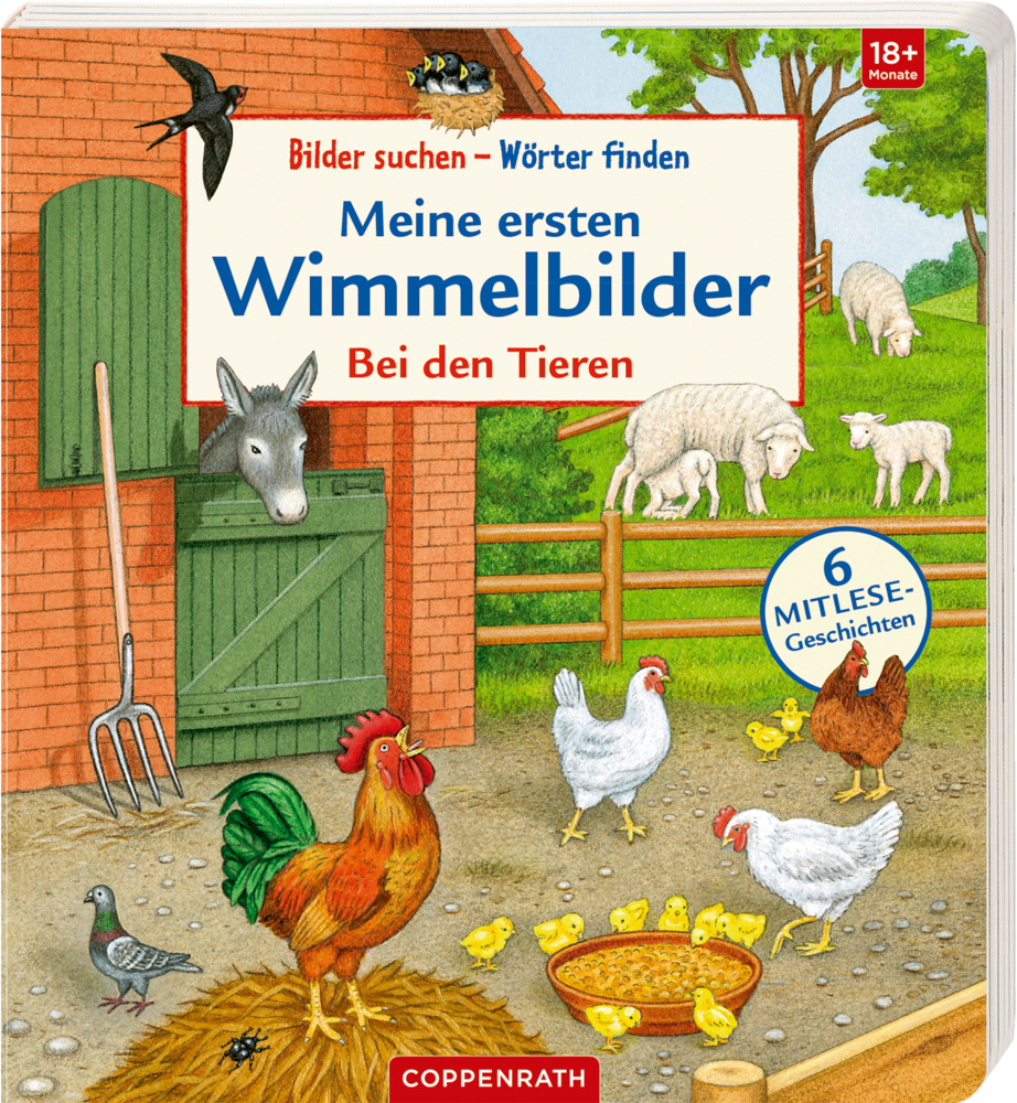 Bilder suchen - Wörter finden: Meine 1. Wimmelbilder - Bei den Tieren