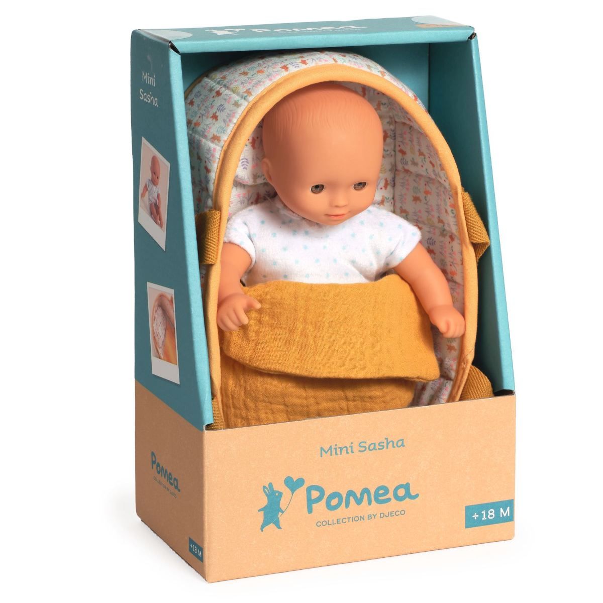 POMEA Puppe Mini Sasha - Djeco