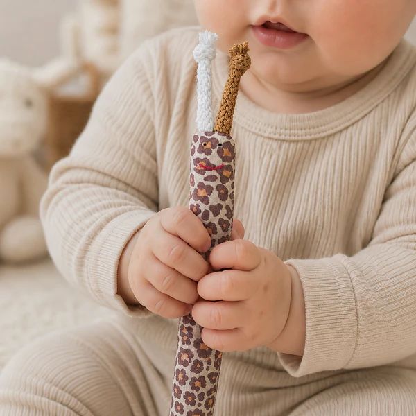 KAUMARIE Zahnungshilfe Bio Benedikt (Braun Leopard)