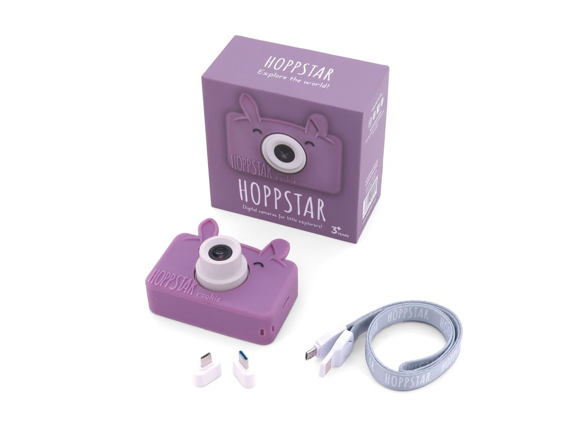 Hoppstar ROOKIE Kinderkamera blossom lila