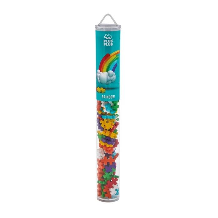 PLUS PLUS Mini-Bausteine Regenbogen 100 Stück