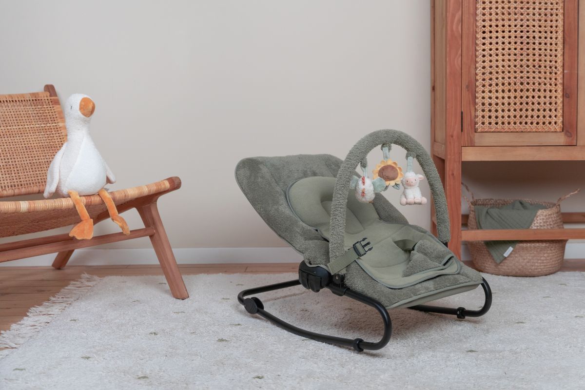 Babywippe olive - Little Dutch