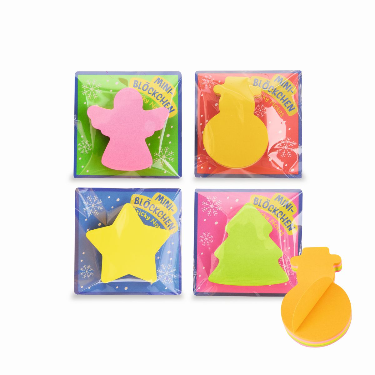 MAGIC MOMENTS SF Sticky Notes Mini-Blöckchen 100 Blatt (verschiedene Designs, 1 Stück)