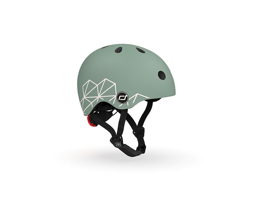 Babyhelm XXS-S Graphics green lines (45-51cm) - Scoot and Ride