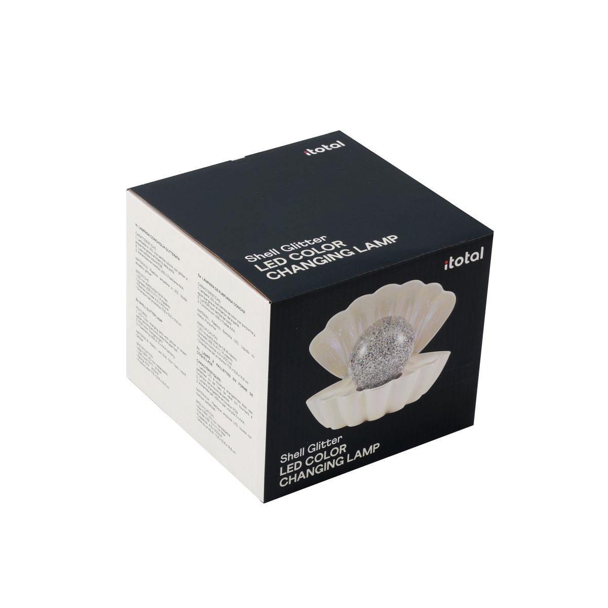 iTotal - Muschel-Lampe Perlweiß