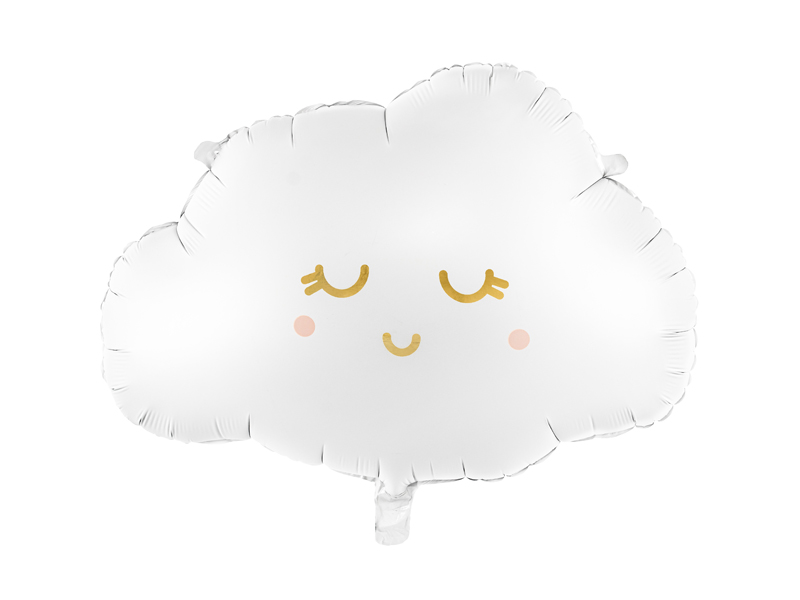 Folienballon Wolke, 51x35,5cm - Party Deco