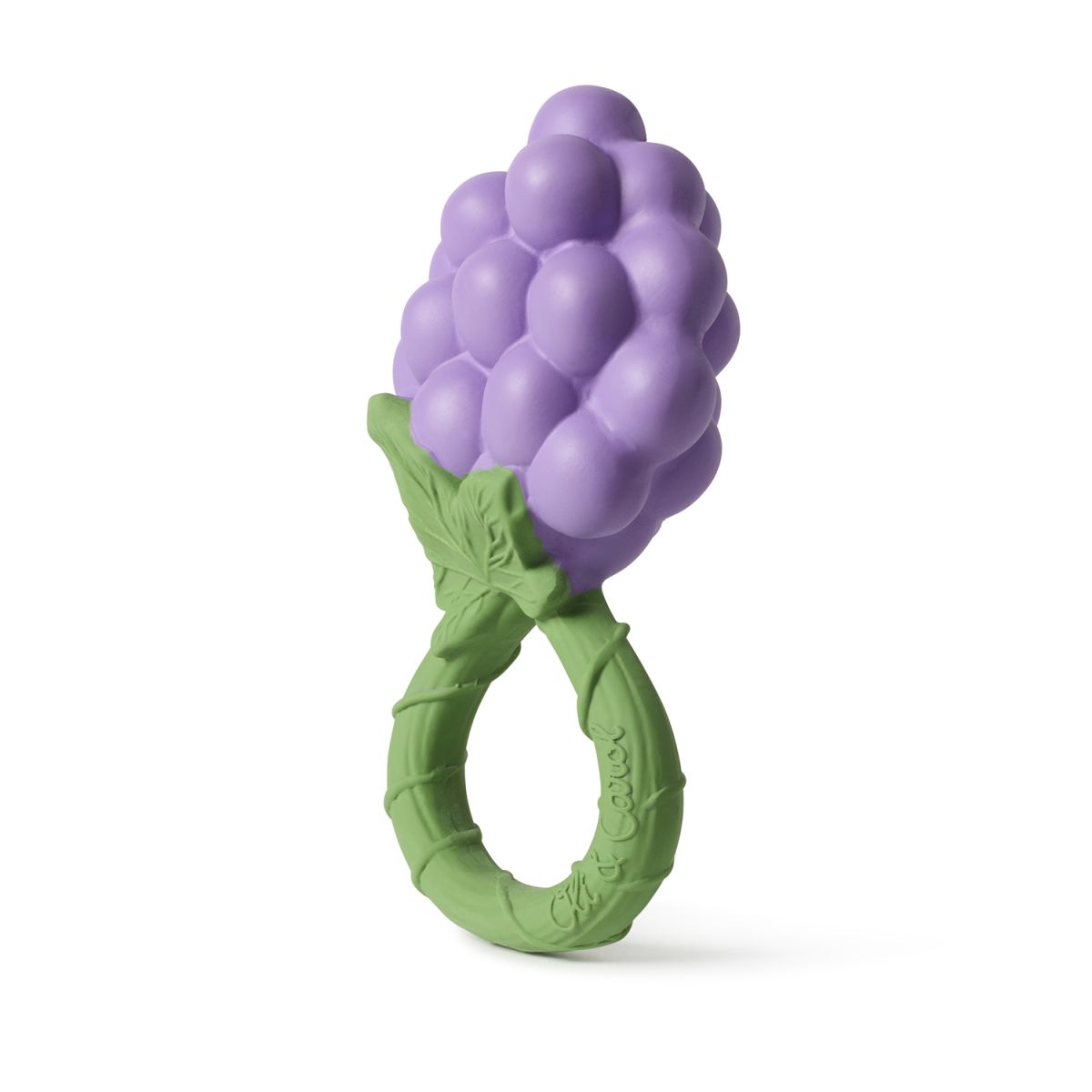 2in1 Babyrassel und Beißspielzeug Grape - Oli & Carol