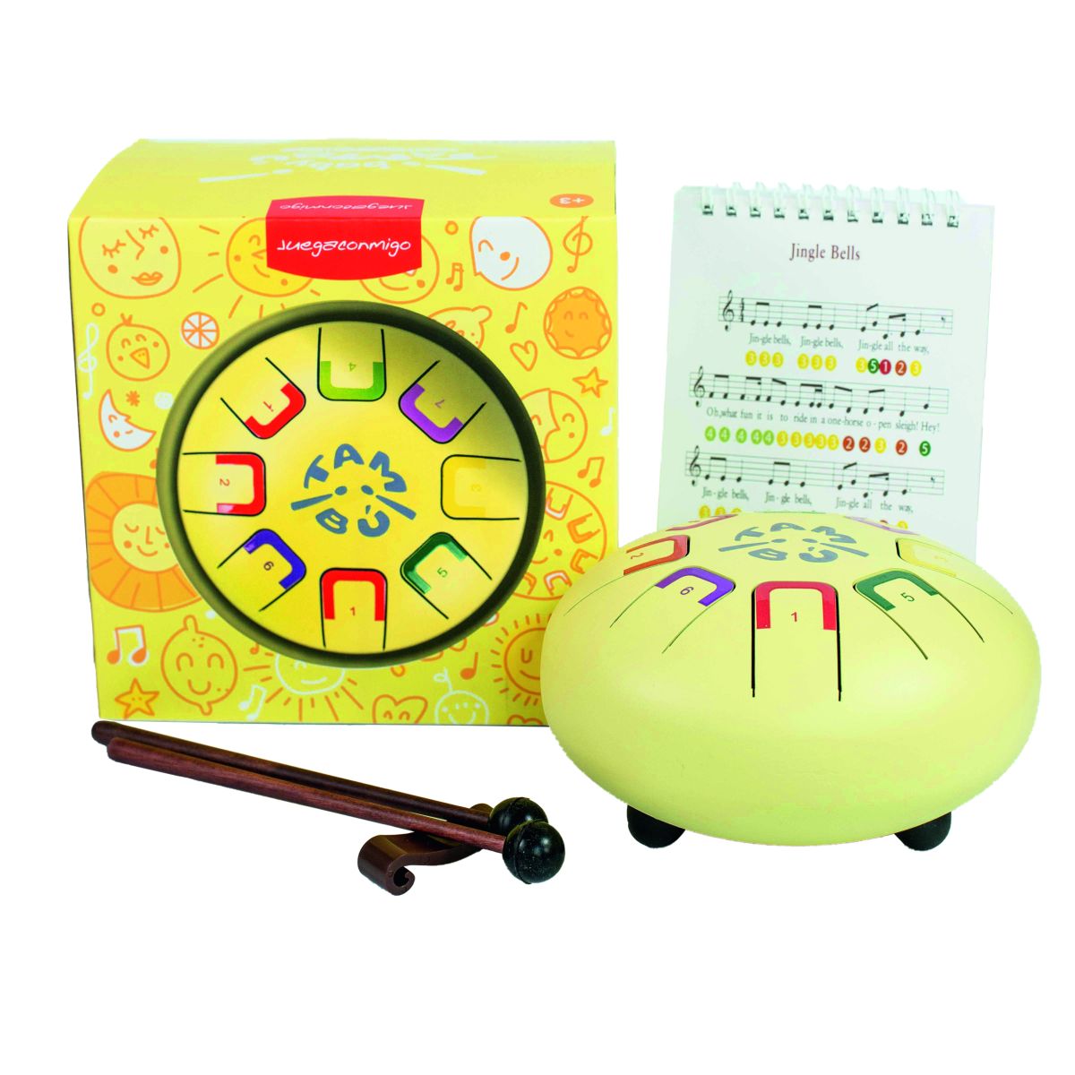 Baby Tambu Zungentrommel 15cm - Mellow Yellow