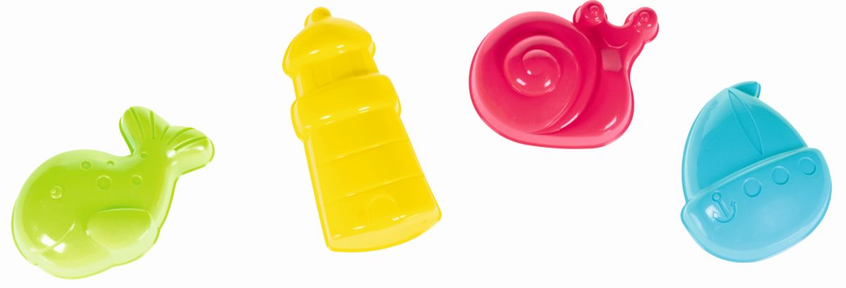 Spielstabil Sandförmchen Ocean fashion (1 Stück, verschiedene Designs)