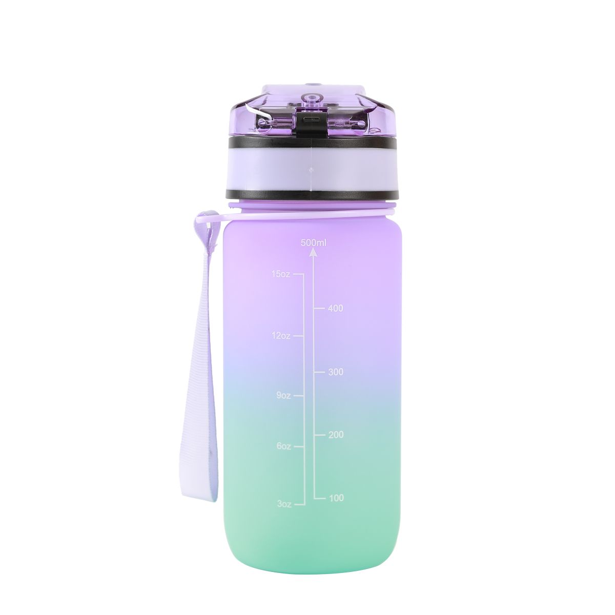 iTotal - Trinkflasche aus Tritan 500 ml blau-blau