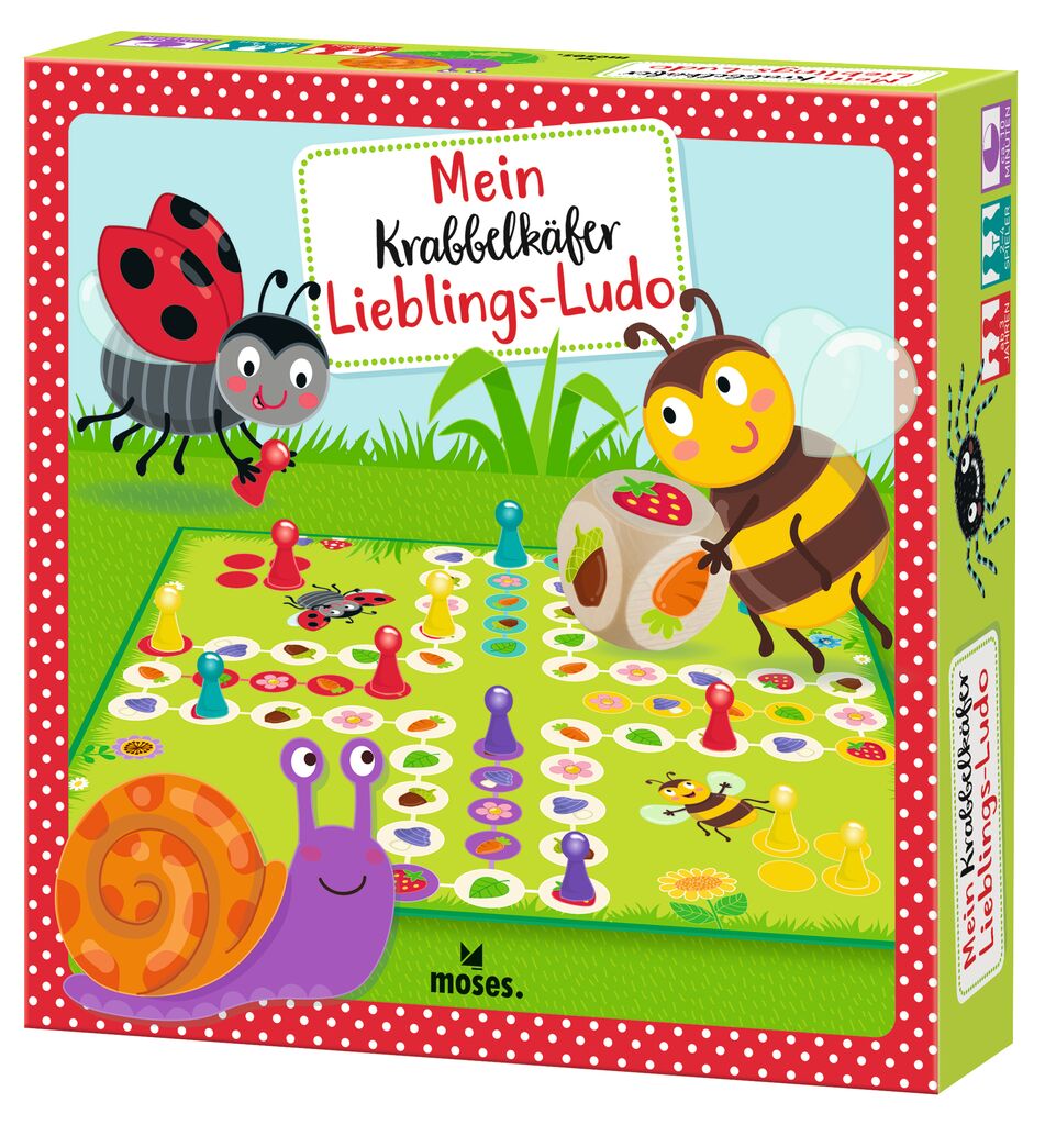 Mein Krabbelkäfer Lieblings-Ludo - Moses