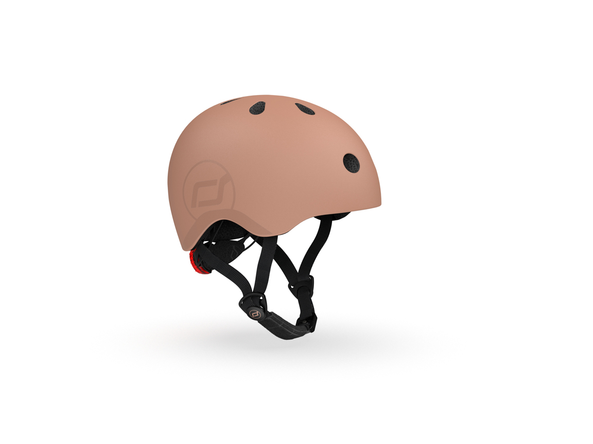 Kinderhelm S-M mocha (51-55cm) - Scoot and Ride