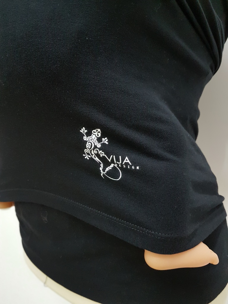 VIJA Cami Trageshirt schwarz Damen Gr. M