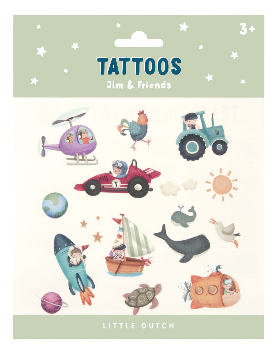 Tattoos Jim & Friends - Little Dutch