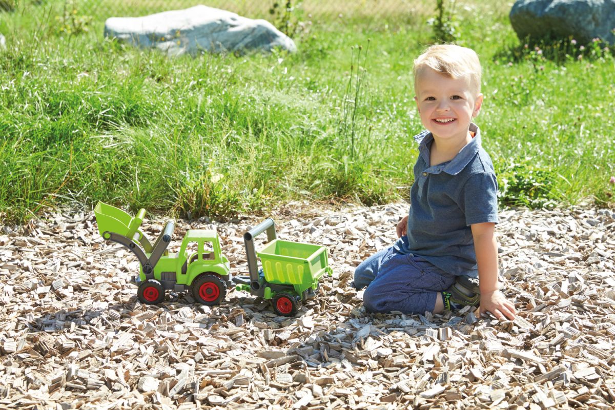LENA Eco Actives Anhänger grün (Kunststoff-Holz-Gemisch)