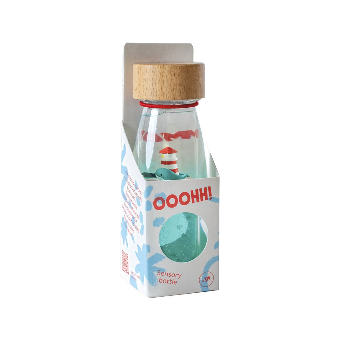 Sensorikflasche "Move" Whale Calm - Petit Boum