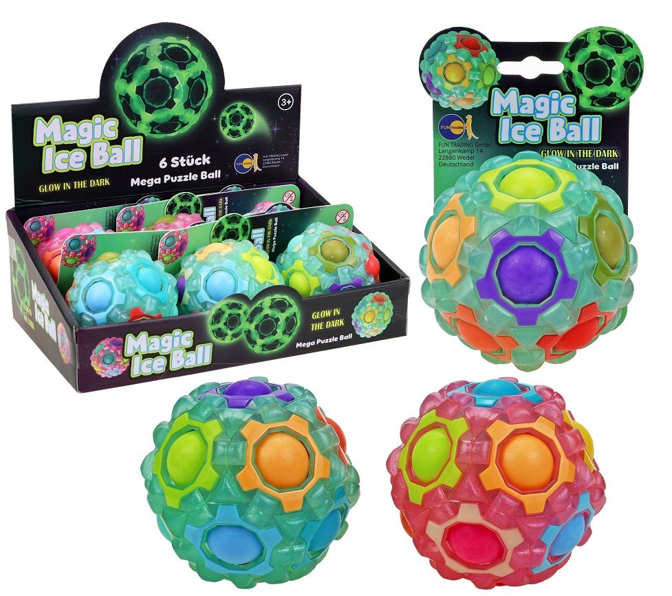 Magic Ice Ball (verschiedene Designs, 1 Stück) - Fun Trading