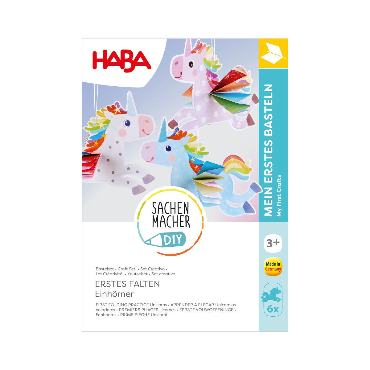HABA Bastelset - Erstes Falten Einhorn